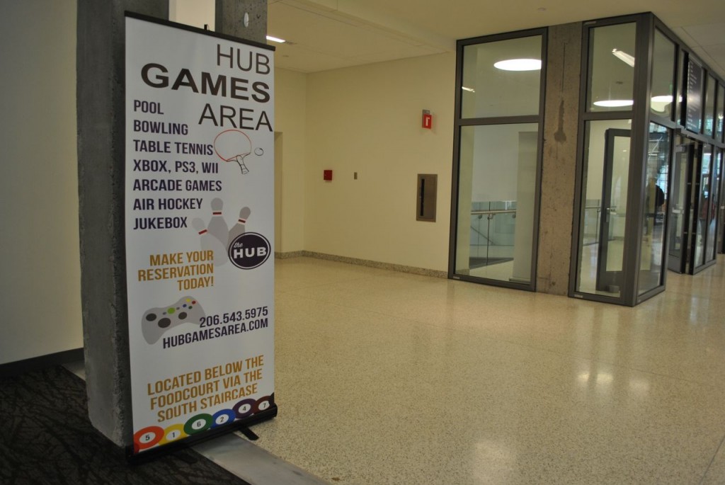 Retractable Banners in the HUB
