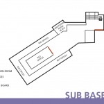 HUB Sub-Basement Floor Map