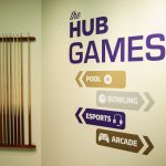 Sign for HUB Games