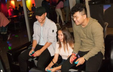 Students Playing Nintendo Switch In HUB Games