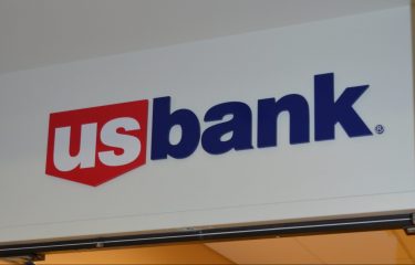 US Bank Sign in The HUB