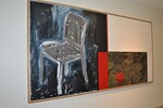 Chair and Lotus Painting